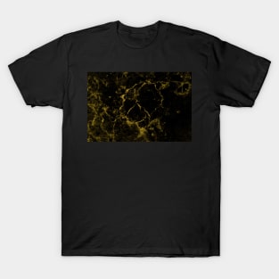 Gold and Black Marble T-Shirt